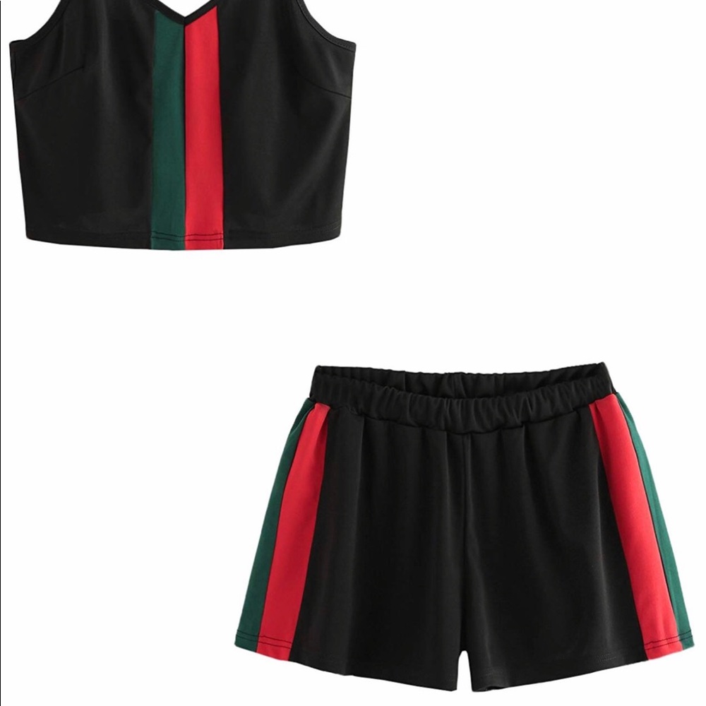 Two Piece Short Set - Picture 2 of 4